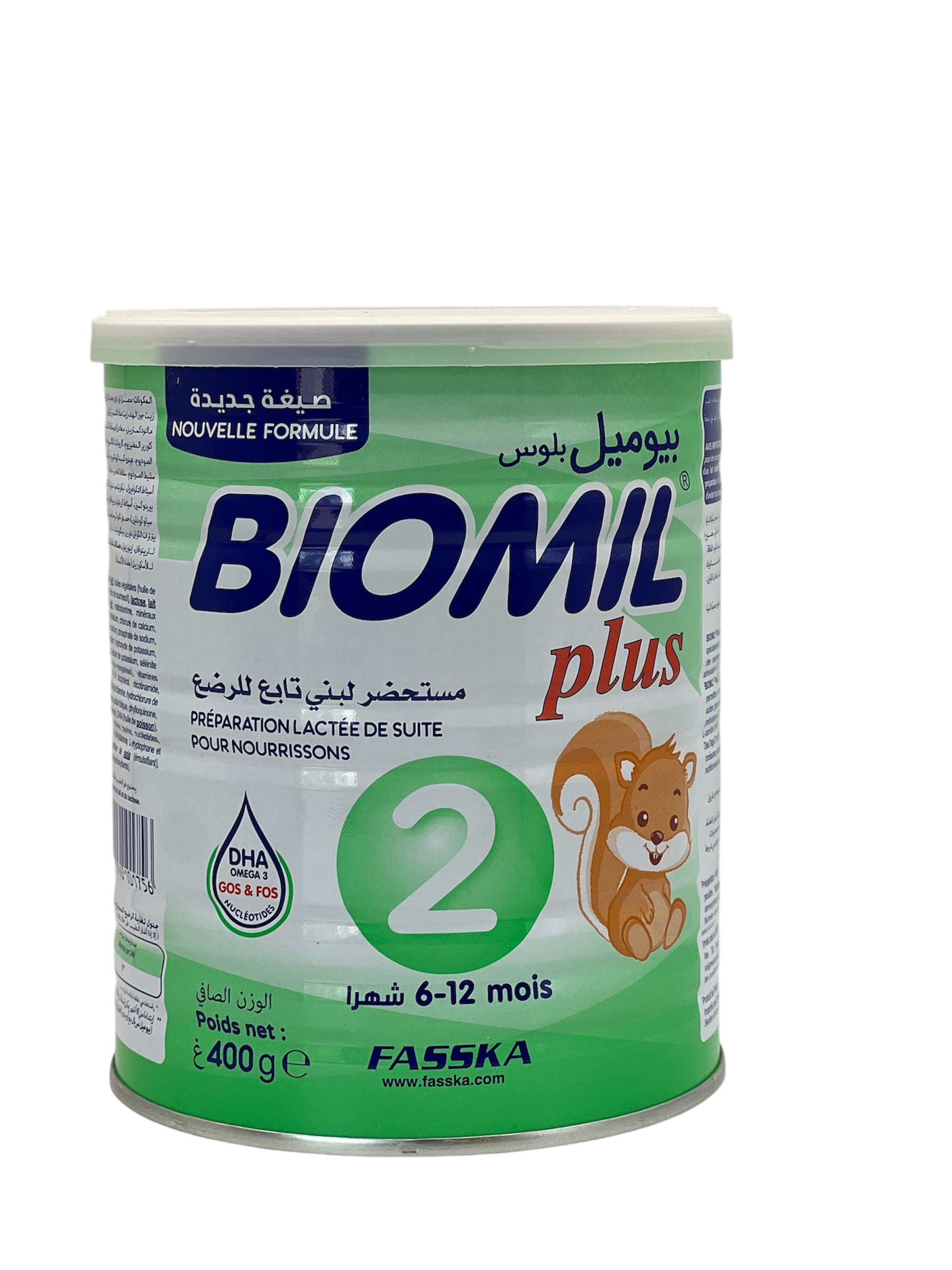 حليب اطفال بيوميل +2 400غ