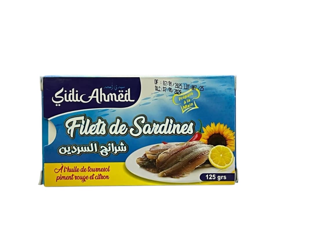 شرائح السردين 125غ